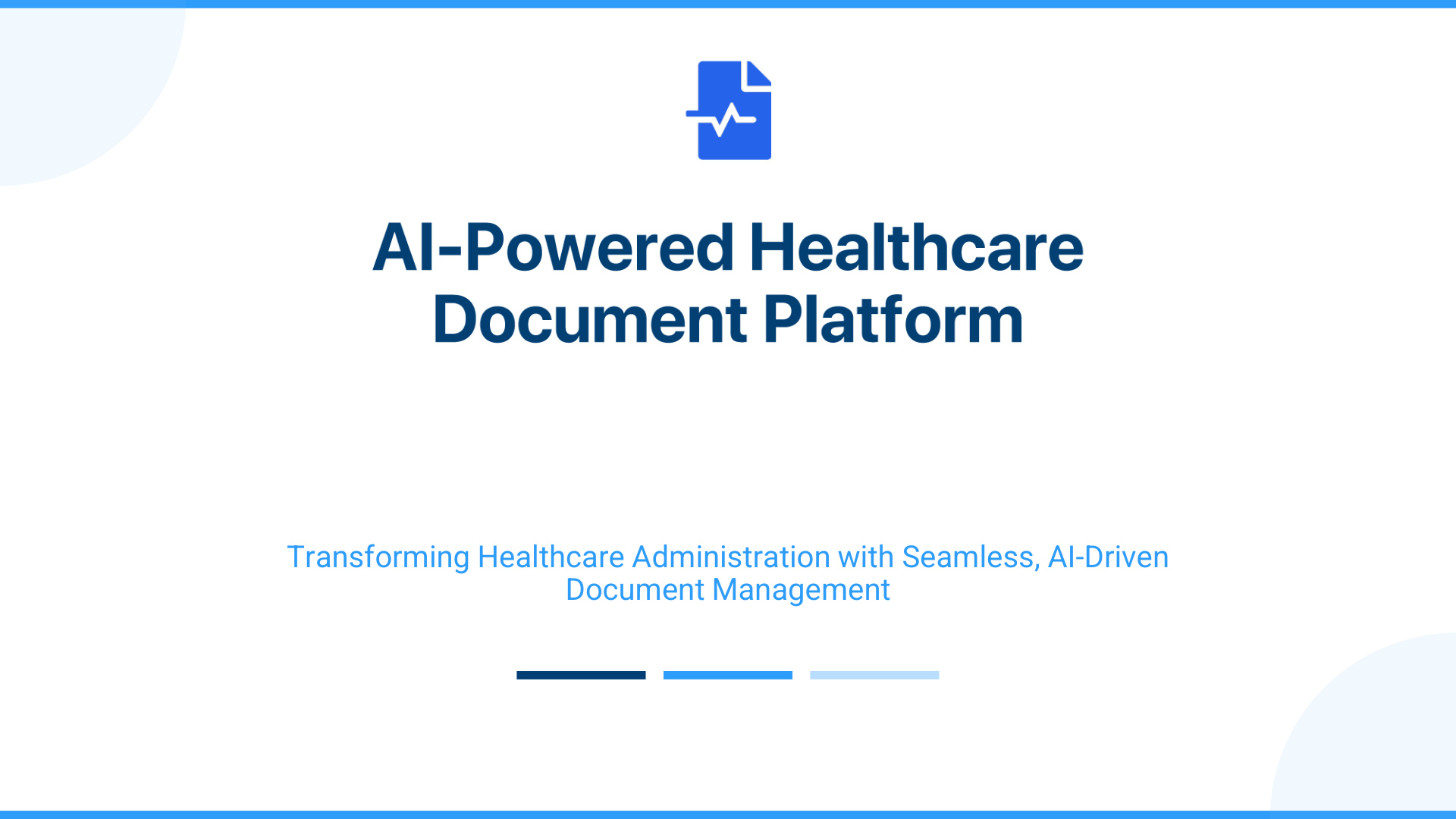 AI Clinical Documentation Platform
