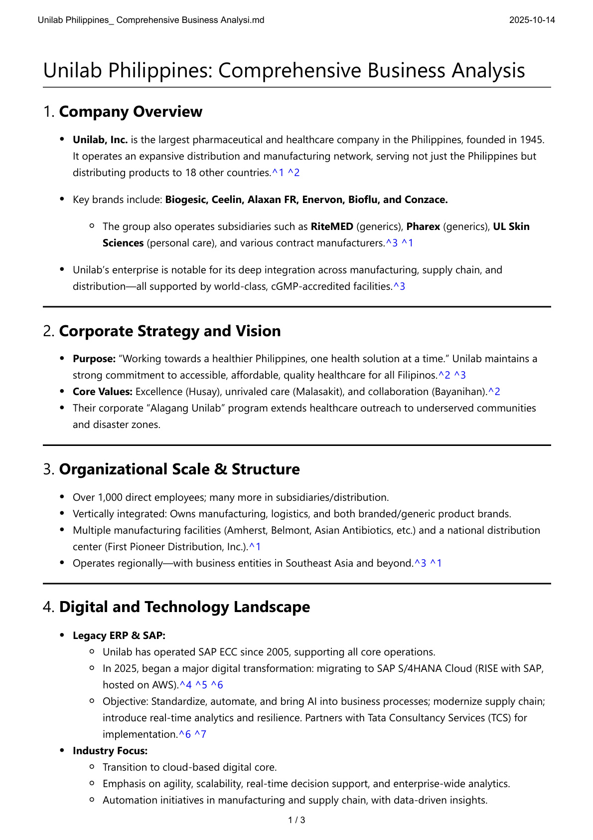 Pharma Enterprise Modernization
